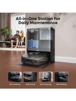 eufy X10 Pro Omni Robot Vacuum and Mop with All-in-One Station, Black - view 2, Black