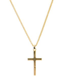 Serge DeNimes Cross Necklace, Gold, Gold