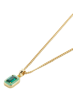 Serge DeNimes Green Blush Necklace, Gold - view 2, Gold