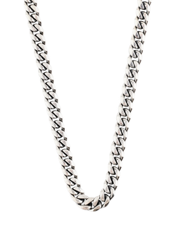 Serge DeNimes Sterling Silver 5mm Chunky Curb Chain Necklace, Silver