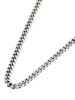 Serge DeNimes Sterling Silver 5mm Chunky Curb Chain Necklace - view 2, Silver
