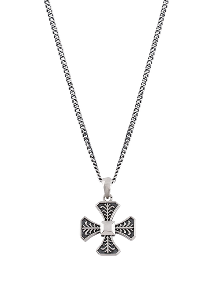 Serge DeNimes Sterling Silver Clement Necklace, Silver
