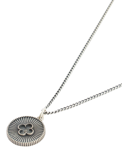 Serge DeNimes Sterling Silver Clover Necklace - view 2, Silver