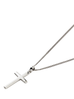 Serge DeNimes Cross Necklace, Silver - view 2, Silver