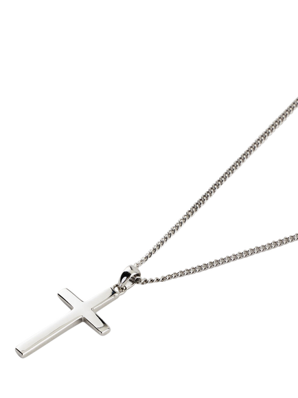 Serge DeNimes Cross Necklace, Silver - view 2, Silver
