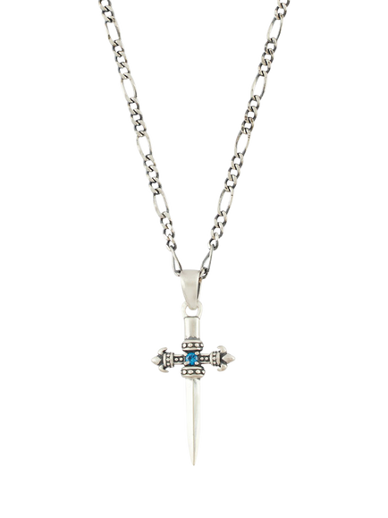 Serge DeNimes Sterling Silver Estoc Necklace, Silver