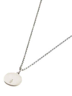 Serge DeNimes Sterling Silver Minimal Hallmark Necklace - view 2, Silver