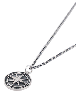 Serge DeNimes Sterling Silver Round Napoleon Necklace - view 2, Silver