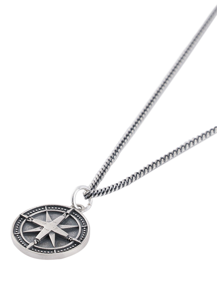 Serge DeNimes Sterling Silver Round Napoleon Necklace - view 2, Silver