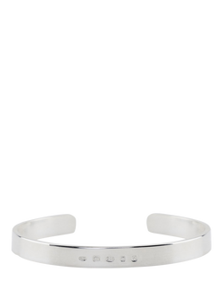 Serge DeNimes Sterling Silver Traditional Hallmark Cuff, Silver