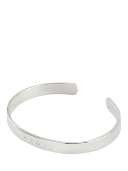Serge DeNimes Sterling Silver Traditional Hallmark Cuff - view 2, Silver
