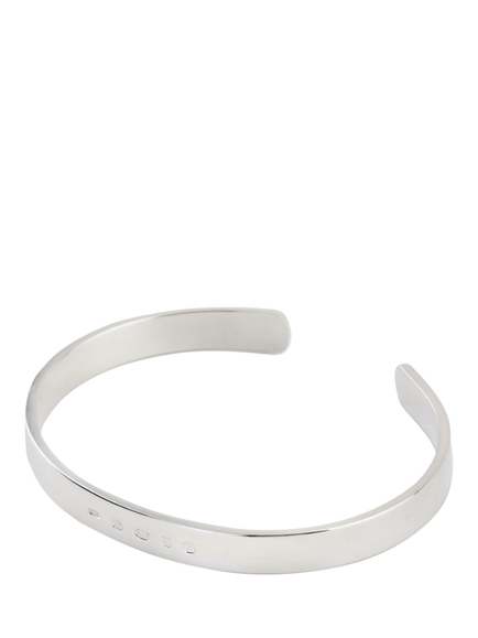 Serge DeNimes Sterling Silver Traditional Hallmark Cuff - view 2, Silver