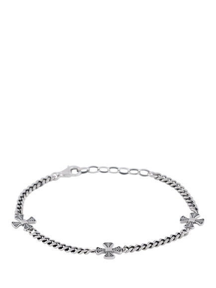 Serge DeNimes Sterling Silver Clement Bracelet, Silver