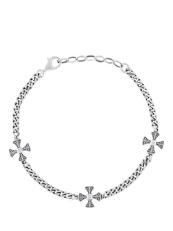 Serge DeNimes Sterling Silver Clement Bracelet - view 2, Silver