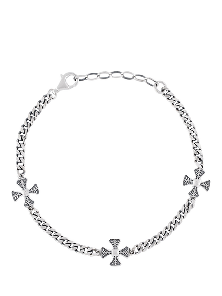 Serge DeNimes Sterling Silver Clement Bracelet - view 2, Silver