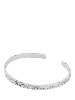 Serge DeNimes Sterling Silver Forge Cuff Bracelet - view 2, Silver