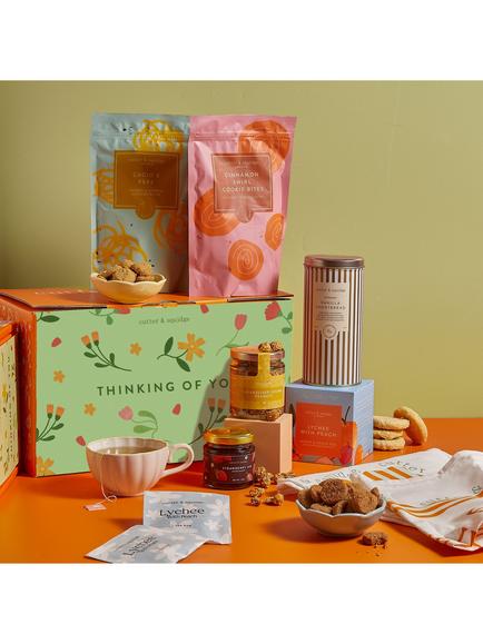 Cutter & Squidge Bestselling Treats Hamper, Thinking of You, Multi