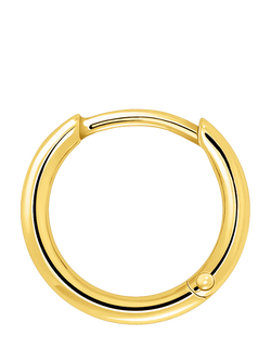 THOMAS SABO Single Hinged Hoop Earring, Gold - view 2, Gold