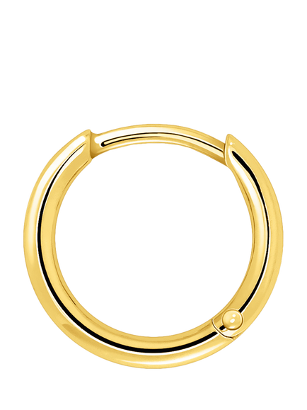 THOMAS SABO Single Hinged Hoop Earring, Gold - view 2, Gold