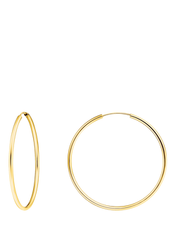 THOMAS SABO Filigree Hoop Earrings, Gold, Gold
