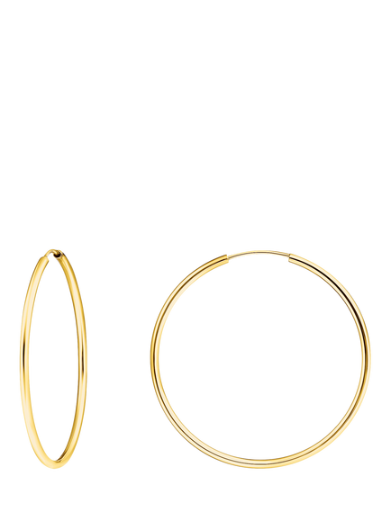 THOMAS SABO Filigree Hoop Earrings, Gold, Gold