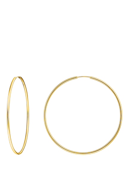 THOMAS SABO Hinged Hoop Earrings, Gold, Gold