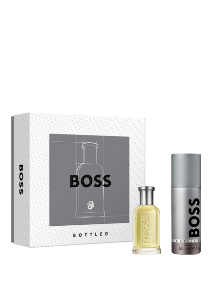 HUGO BOSS BOSS Bottled Eau de Toilette 50ml Father's Day Fragrance Gift Set, 