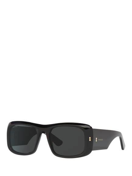Gucci GC001833 Men's Rectangular Sunglasses, Black