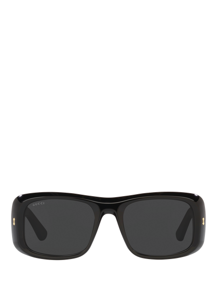 Gucci GC001833 Men's Rectangular Sunglasses - view 2, Black