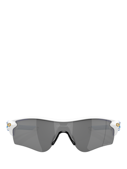 Oakley OO9206 Unisex Irregular Shape Sunglasses, Polished White - view 2, Polished White