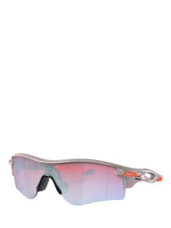 Oakley OO9206 Unisex Irregular Sunglasses, Space Dust/Blue, Space Dust/Blue