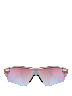 Oakley OO9206 Unisex Irregular Sunglasses, Space Dust/Blue - view 2, Space Dust/Blue