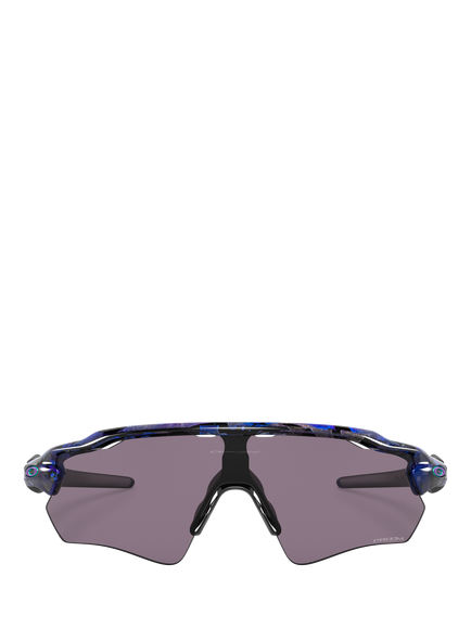 Oakley OO9208 Men's Wrap Sunglasses, Blue Multi/Violet - view 2, Blue Multi/Violet
