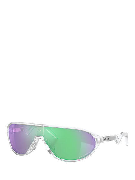 Oakley OO9467 Men's Oval Sunglasses, Matte Clear