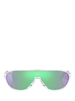 Oakley OO9467 Men's Oval Sunglasses - view 2, Matte Clear