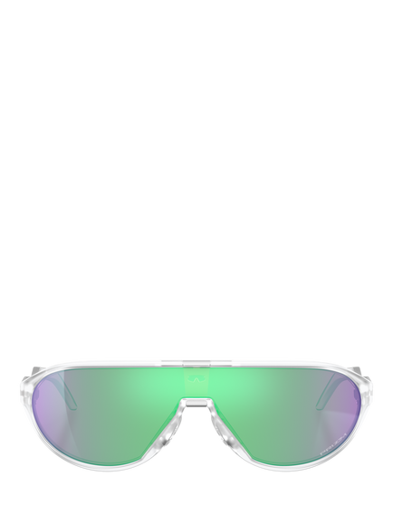 Oakley OO9467 Men's Oval Sunglasses - view 2, Matte Clear