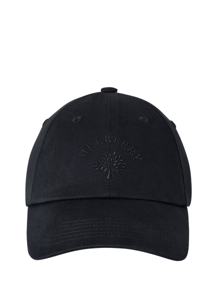 Mulberry Tree Baseball Cap, Black
