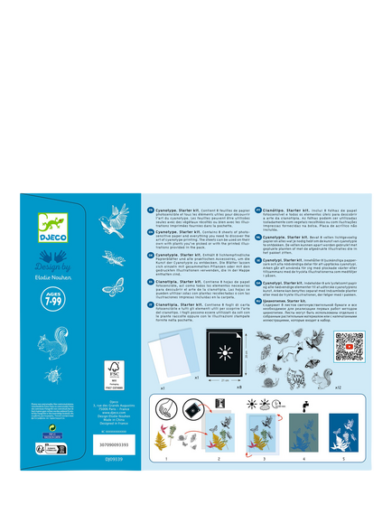 Djeco Cyanotype Starter Kit - view 2, Multi