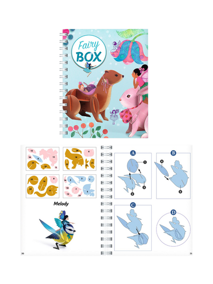Djeco Fairy Craft and Activity Box - view 2, Multi