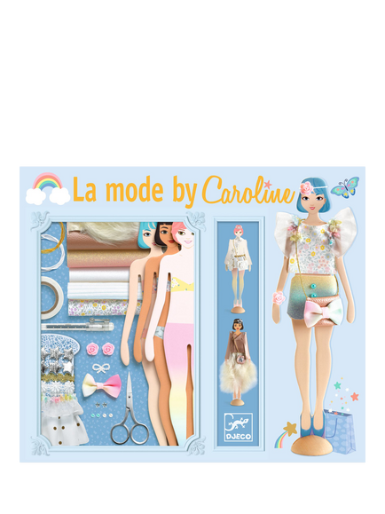 Djeco La Mode by Caroline Fashion Design Kit, Multi