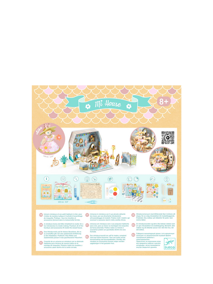 Djeco Mi House Model Making Kit - view 2, Multi