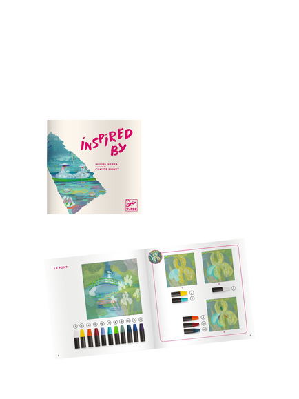 Djeco Monet Muriel Kerba On the Water Painting Kit - view 2, Multi