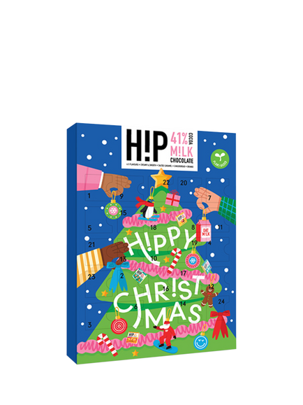 H!P Oat M!lk Chocolate Advent Calendar, 120g, Multi
