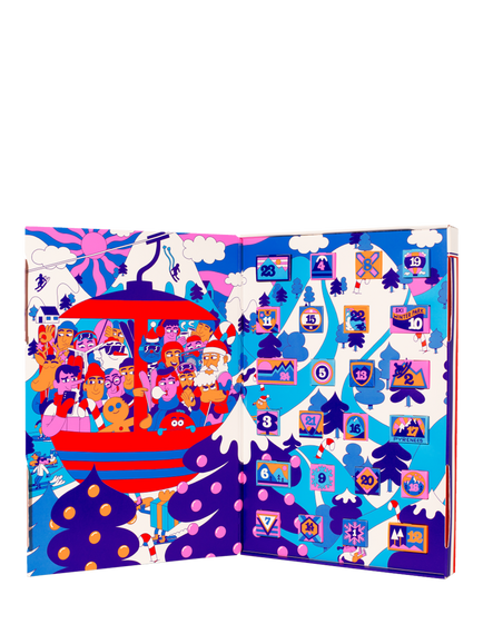 Le chocolat des Français The Giant Chocolate Advent Calendar, 228g - view 2, Multi