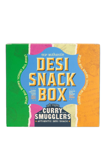 Curry Smugglers Desi Snack Box, 260g, Multi