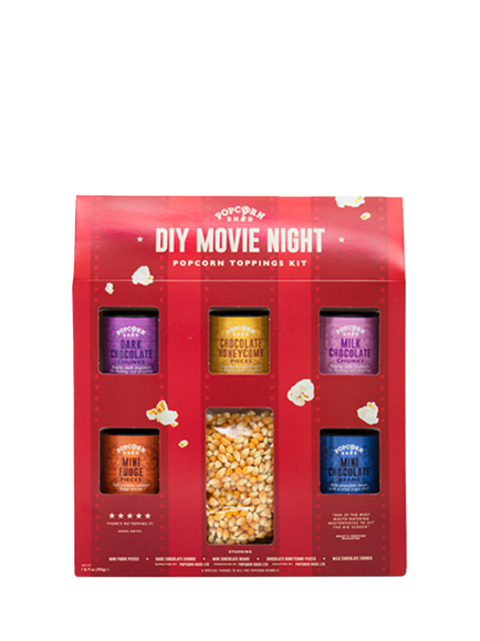 Popcorn Shed DIY Movie Night Kit, 704g, Multi