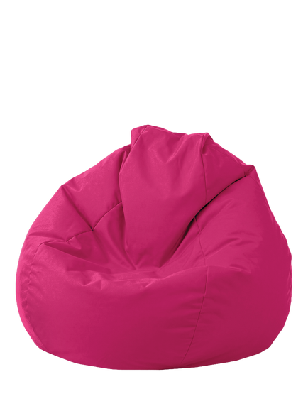 rucomfy Outdoor Slouch Bag Bean Bag, Cerise Pink