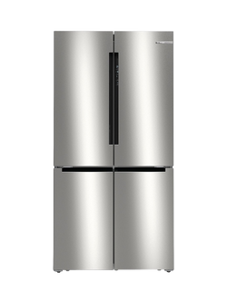 Bosch OUTLET Series 4 KFN96APEAG Freestanding 65/35 American Fridge Freezer, Like New, Inox Easy clean steel, Inox Easy Clean Steel