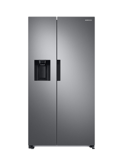 Samsung OUTLET RS67A8811S9/EU Freestanding 65/35 American Style Fridge Freezer, Like New, Silver, Silver