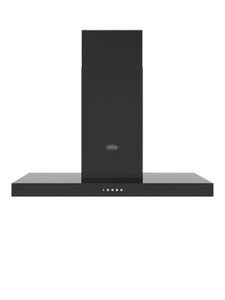 Belling OUTLET Cookcentre 100T Chimney Cooker Hood, Like New, Black, Black